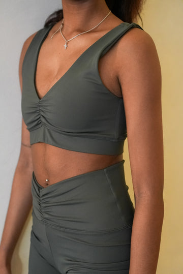 Ruched Sports bra